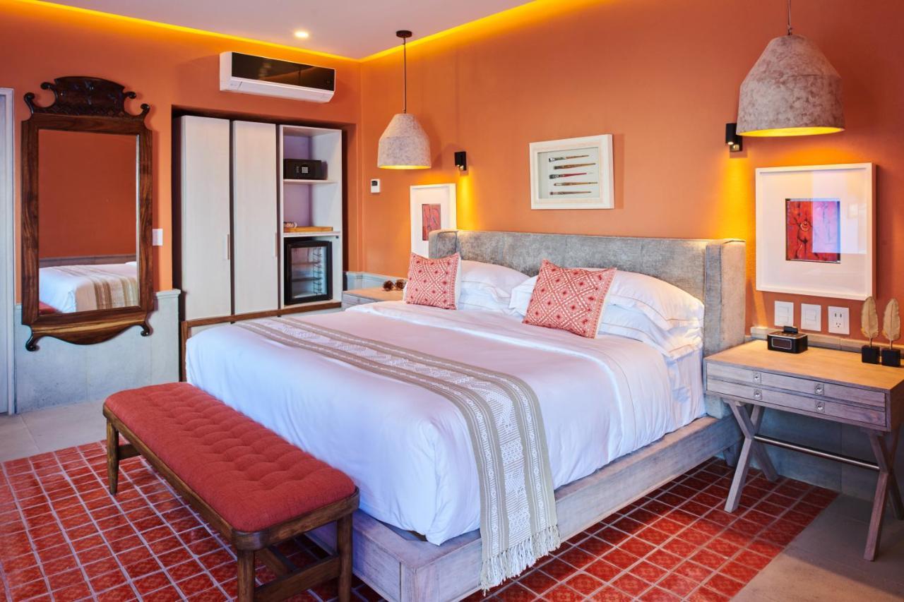 Hotel Luxury Patio Azul (Adults Only) 푸에르토 발라타 외부 사진 A bedroom at the hotel