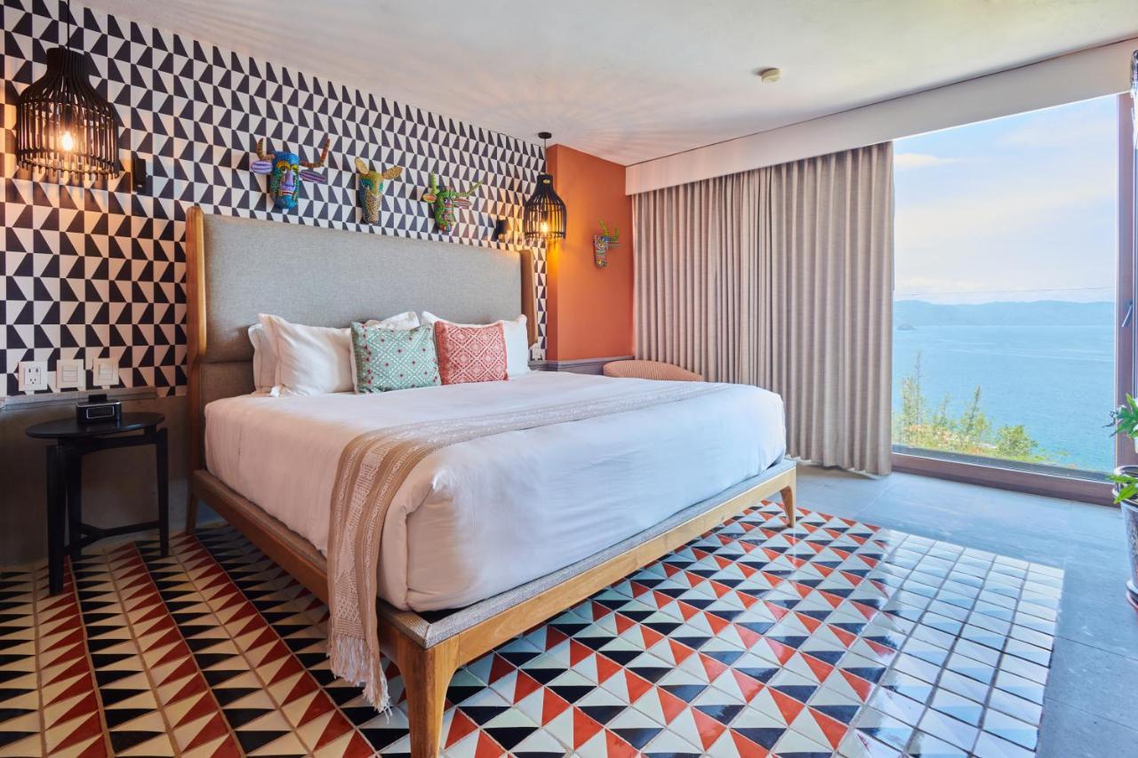 Hotel Luxury Patio Azul (Adults Only) 푸에르토 발라타 외부 사진 A bedroom at the hotel