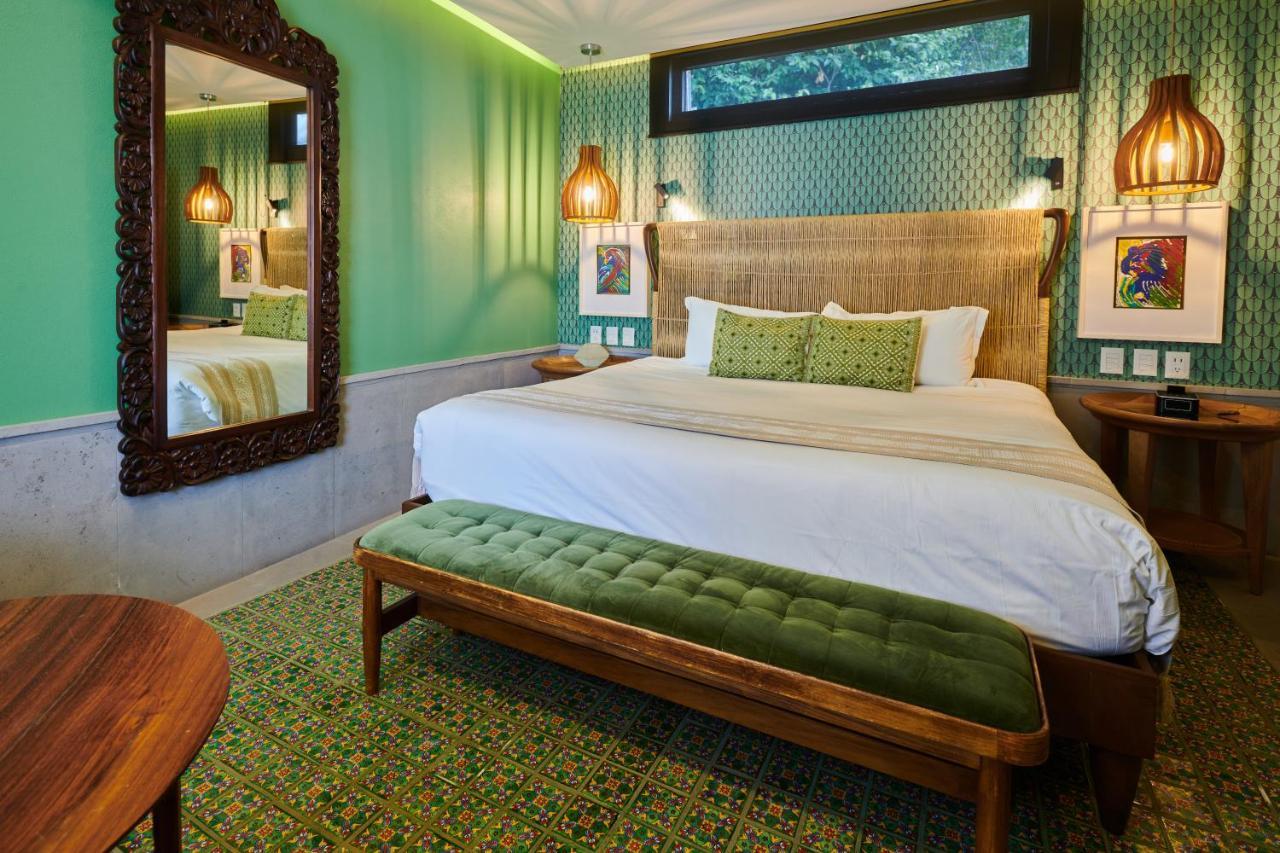 Hotel Luxury Patio Azul (Adults Only) 푸에르토 발라타 외부 사진 A bedroom at the hotel