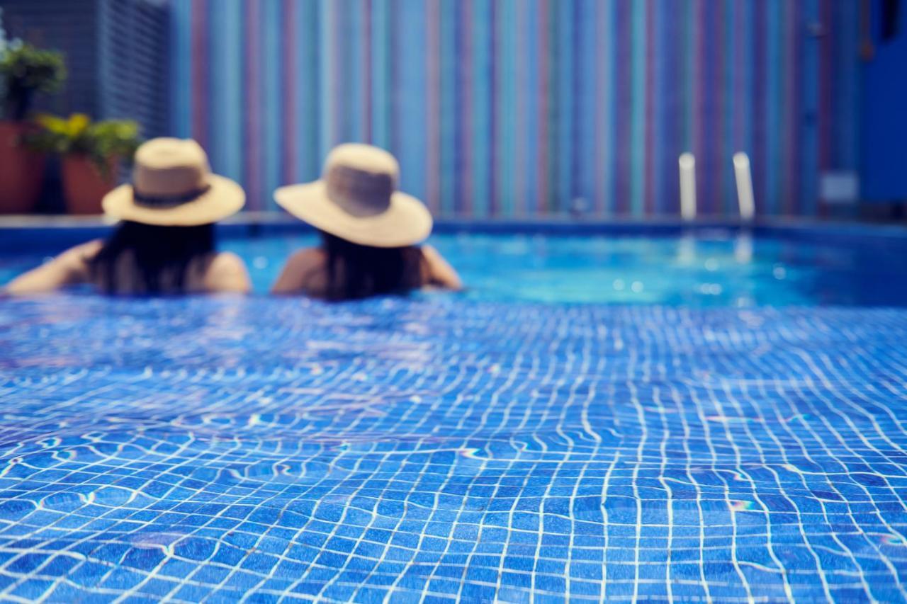 Hotel Luxury Patio Azul (Adults Only) 푸에르토 발라타 외부 사진 Swimming pool